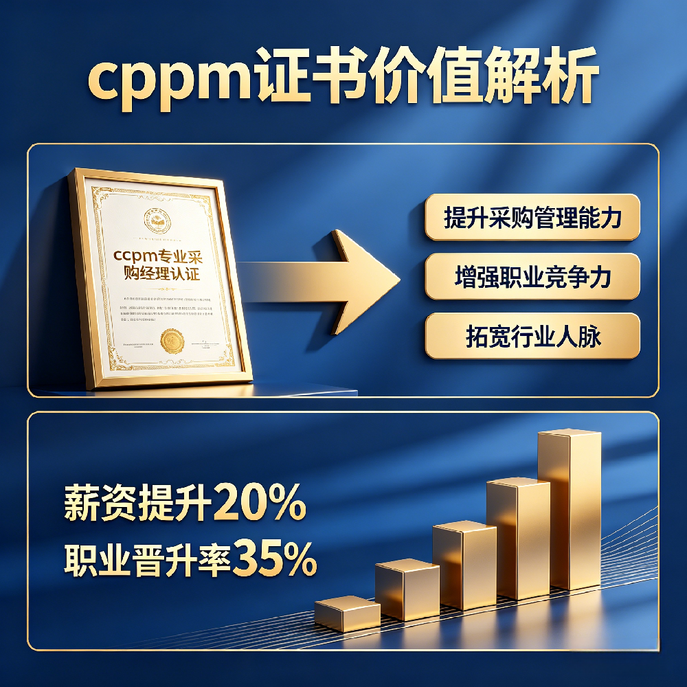 2026年10月葫芦岛CPPM注册职业采购经理认证条件是？